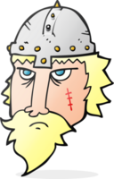 guerrero vikingo de dibujos animados png