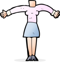 cartoon female body add photos or mix and match cartoons png