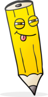 sournois dessin animé crayon png