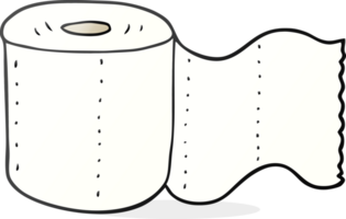 papier toilette de dessin animé png