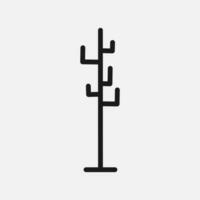 Simple and Minimalist Tree Illustration vector