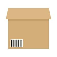 box delivery illustration vector