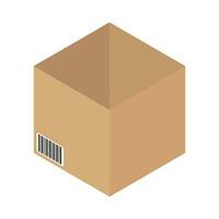 box delivery illustration vector