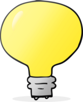 tecknad glödlampa png