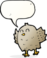 cartoon bird with speech bubble png