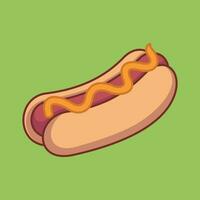 Tasty delicious savory foods premium vector arts. cartoon doodle cute icon design