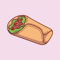 Tasty delicious savory foods premium vector arts. cartoon doodle cute icon design