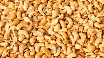 Delicious Cashew Nuts Isolated. Healthy, Organic Snack with Nutty, Concept for Design photo