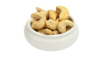 Delicious Cashew Nuts Isolated. Healthy, Organic Snack with Nutty, Concept for Design photo