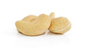 Delicious Cashew Nuts Isolated. Healthy, Organic Snack with Nutty, Concept for Design photo