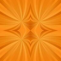 Orange abstract digital spiral meditation background design vector