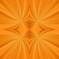 Orange abstract digital spiral meditation background design vector