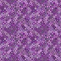 Geometrical circle mosaic pattern background - abstract seamless vector graphic