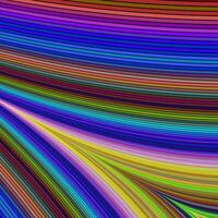 Multicolored abstract fractal digital art background design vector