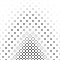 Abstract monochrome line square pattern background design vector