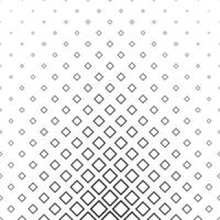 Abstract monochrome line square pattern background design vector