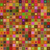 Multicolor square tile mosaic vector background design