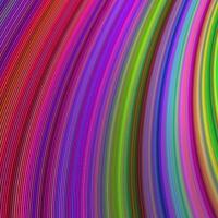 Multicolor vector curved stripe design background