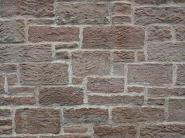 red stone wall background photo