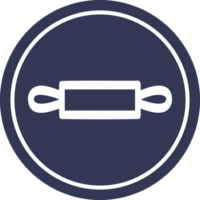 icono circular de rodillo png