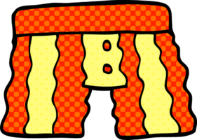 cartoon doodle underwear png