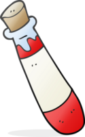 cartoon vial of blood png