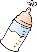 Cartoon-Doodle-Babyflasche png