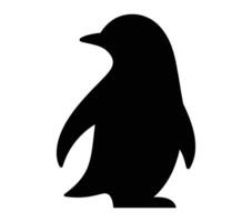 Adelie penguin vector. Adelie penguin vector icon in flat style.