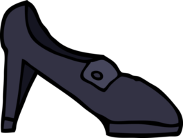 chaussure de griffonnage de dessin animé png