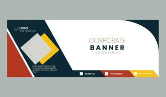 diseño de banner web vector