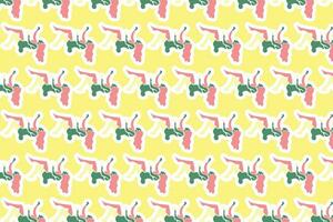 Vector Spring Seamless Pattern Background