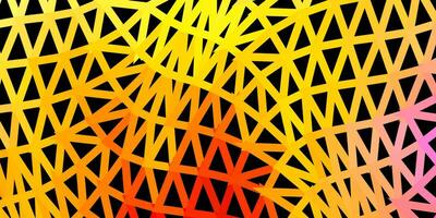 Telón de fondo de triángulo abstracto de vector multicolor claro.