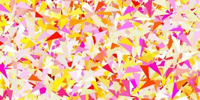 Light multicolor vector background with polygonal forms.