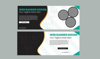 wed banner design vector