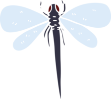 cartone animato scarabocchio libellula png