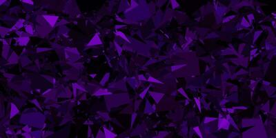 Dark Pink vector layout with triangle forms.