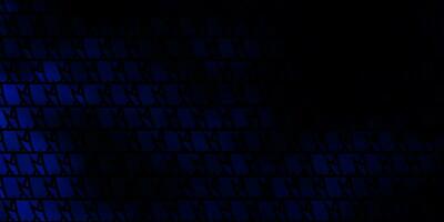 Dark BLUE vector background with polygonal style.