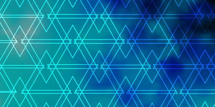 Fondo de vector azul claro con triángulos.