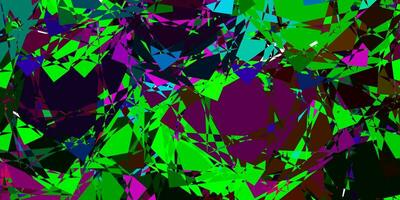 Light Multicolor vector texture with random triangles.