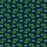 Jeep pattern design trendy repeating pattern colorful illustration background vector