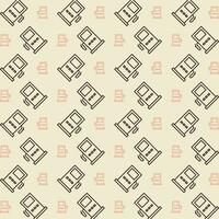 Filling Station vector design repeating illustration pattern beautiful background