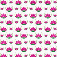 Beauty lotus vector design pattern illustration abstract background