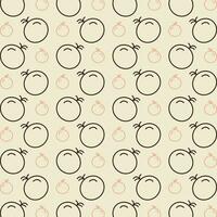 Tomato vector design repeating illustration pattern beautiful background