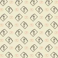 Tool box vector design repeating illustration pattern beautiful background