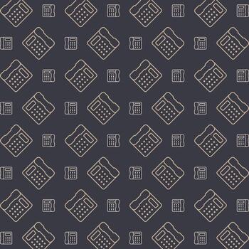 teléfono vector icono repitiendo modelo vistoso vector ilustración antecedentes