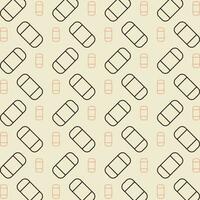 Eraser vector design repeating illustration pattern beautiful background