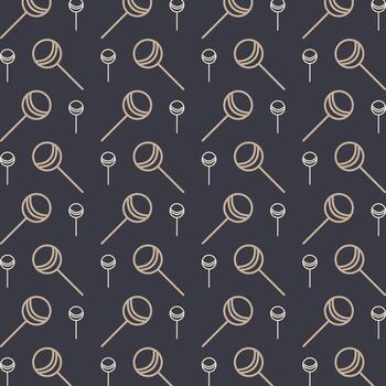 Lollipop vector Icon repeating pattern colorful vector illustration background