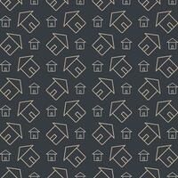 Home Vector Icon repeating pattern colorful vector illustration background