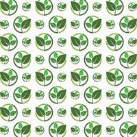 Leaf vector design pattern illustration abstract background