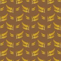 Wheat vector design pattern illustration abstract background